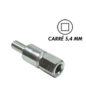 Insert renvoi d'angle universel carr de  5.4mm