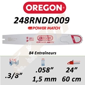 Guide de trononneuse OREGON POWER MATCH 60 CM