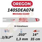 Guide de trononneuse OREGON DB GUARD 35 CM