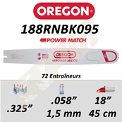 Guide de trononneuse OREGON POWER MATCH 45 CM