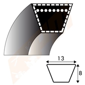 Courroie tondeuse autoporte pour VIKING  61517042125 MT785