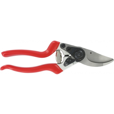 Sécateur 21.5cm, gaucher, rouge