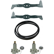 Kit lames + paliers + courroies pour Husqvarna coupe 107 cm