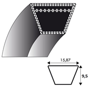 Courroie  tondeuse autoporte Kevlar 5L690 MTD