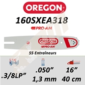 Guide de trononneuse OREGON PRO-AM 40 CM