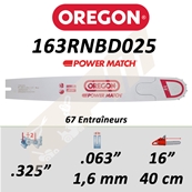 Guide de trononneuse OREGON POWER MATCH 40 CM